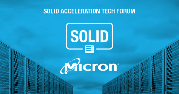Solid Acceleration Tech Forum 2016